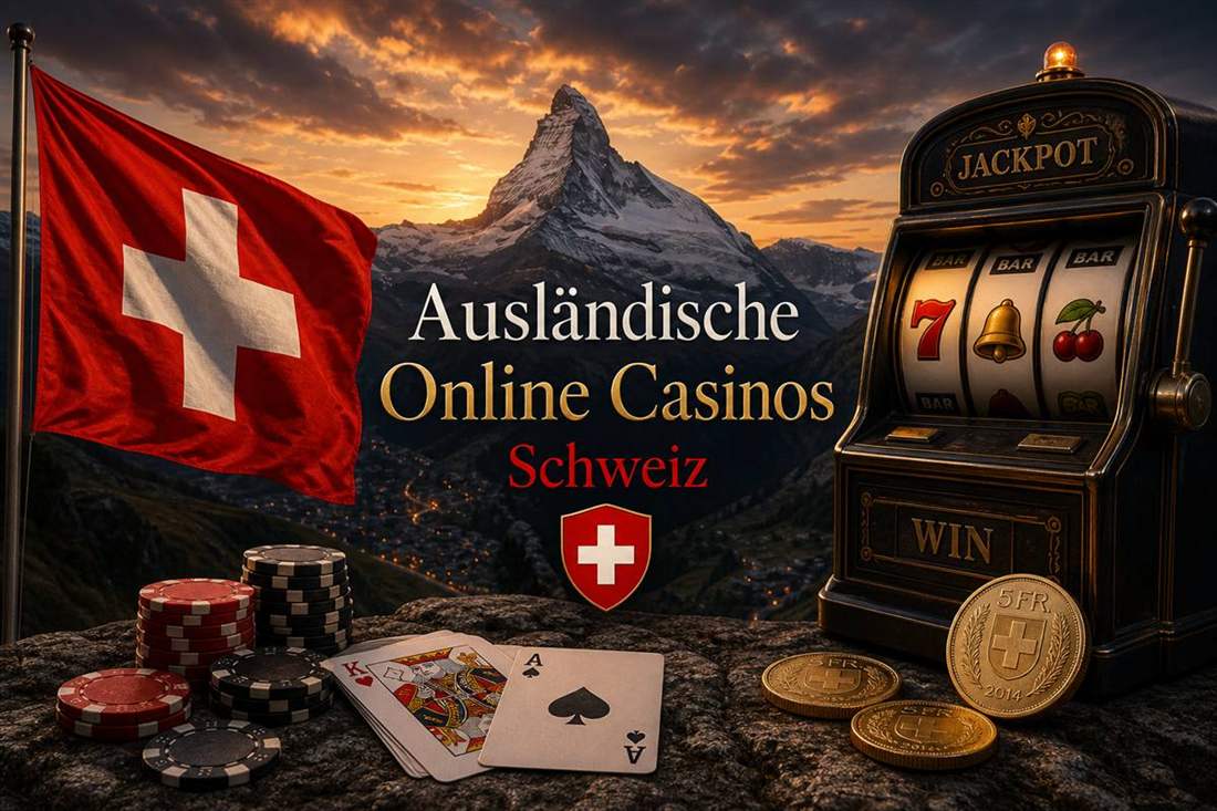 Ausländische Online Casinos – Online casino ausland Schweiz Banner
